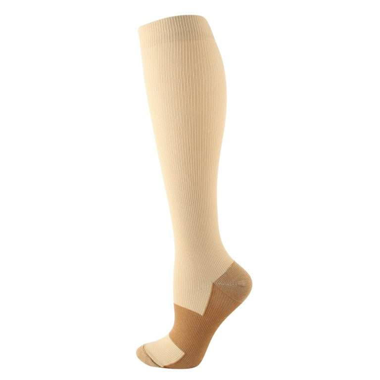 Solid Color Compression Stockings
