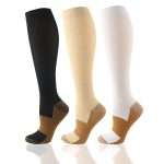 Solid Color Compression Stockings